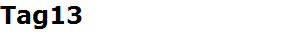 Tag13